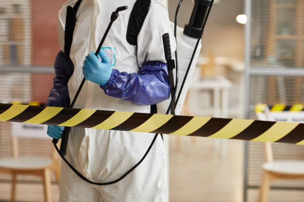Professional Biohazard technician working in Coloma, MI